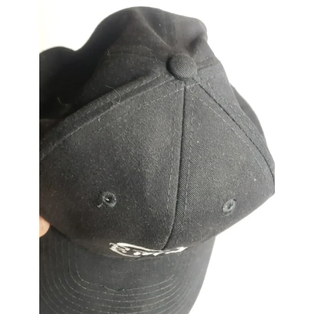 EMJ Trucker Hat Cap Mens Black Snapback Earle M. Jorgensen Steel Metal Company